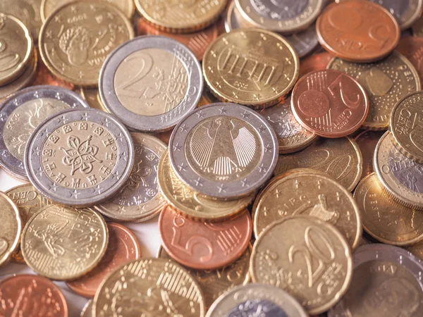 Euro coin — Stock Photo, Image