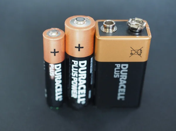 Duracell 건전지 — 스톡 사진