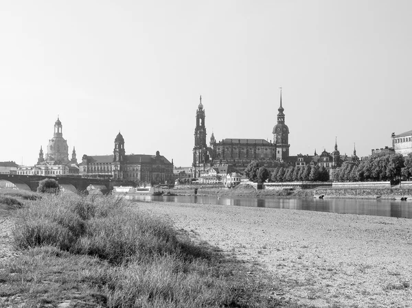 Floden Elbe i Dresden — Stockfoto