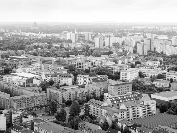 Letecký pohled na Lipsko — Stock fotografie