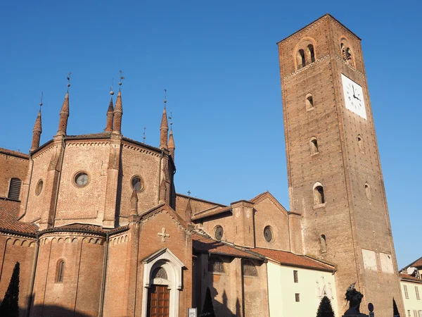 Katedra w Chieri, Włochy — Zdjęcie stockowe