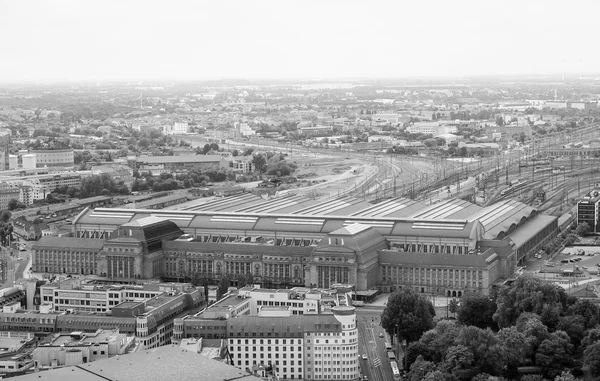 Leipzig vista aérea — Fotografia de Stock