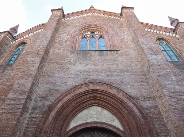 Kostel San Domenico v Chieri — Stock fotografie