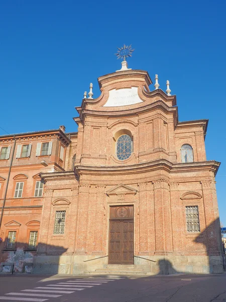 Kościół Sant Antonio czyli St Anthony w Chieri — Zdjęcie stockowe