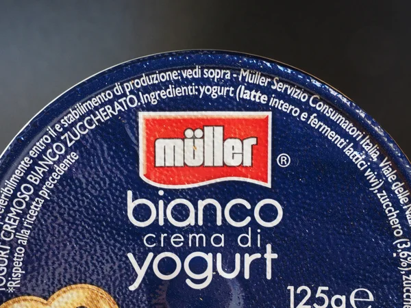 Yoghurt mueller — Stok Foto