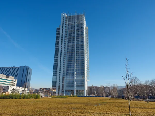 San Paolo skyscraper in Turin — Stock Photo, Image