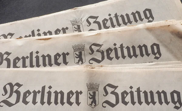 Berliner Zeitung — стокове фото