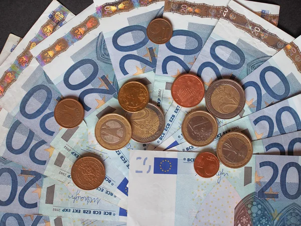 Billets de banque en euros — Photo