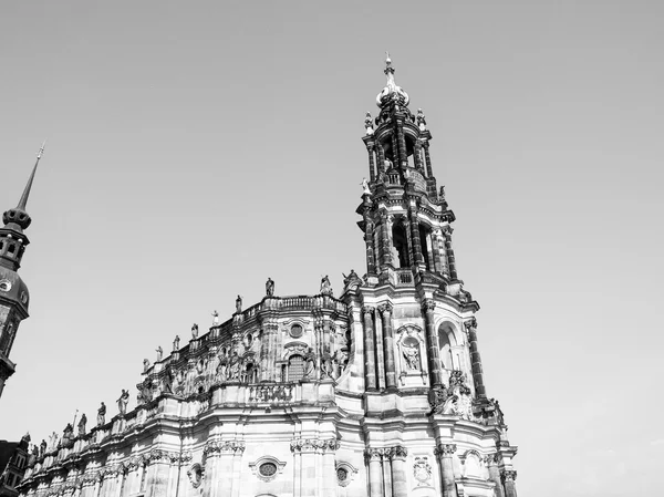 Hofkirche da cômoda — Fotografia de Stock