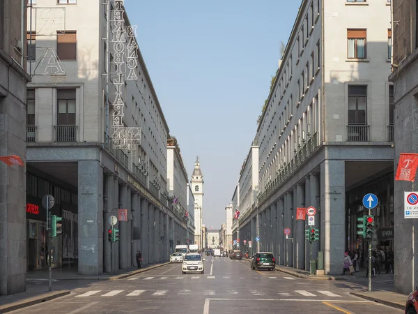 Via Roma Torino — Stok fotoğraf