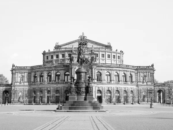 Drezno Semperoper — Zdjęcie stockowe