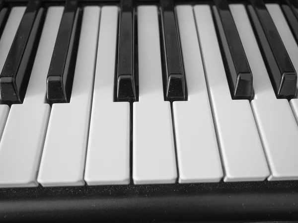 Musik tangentbord — Stockfoto