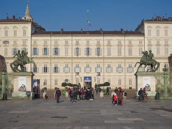 Piazza Castello Turin — Stockfoto