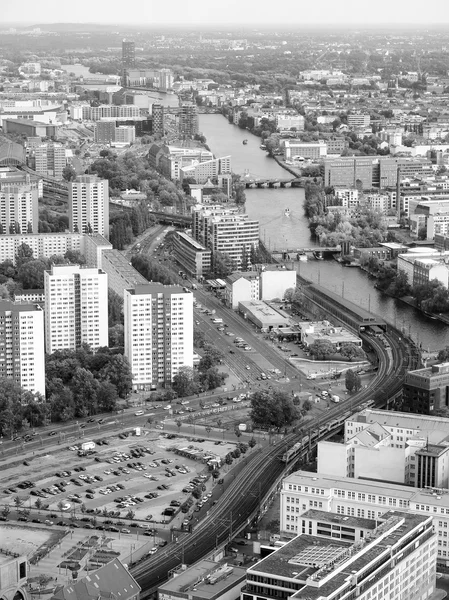 Letecký pohled na Berlín — Stock fotografie
