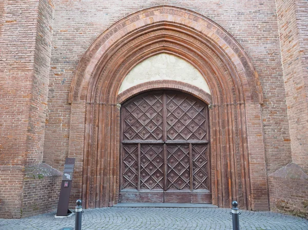 San Domenico-kyrkan i Chieri — Stockfoto