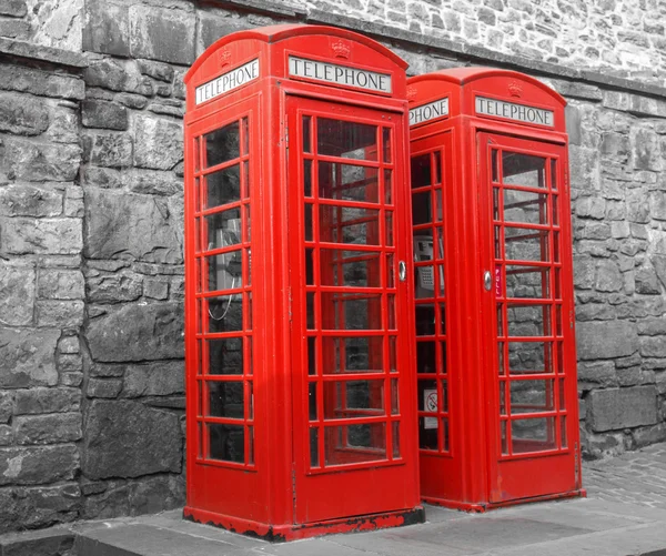 Londýn telefonní budka — Stock fotografie