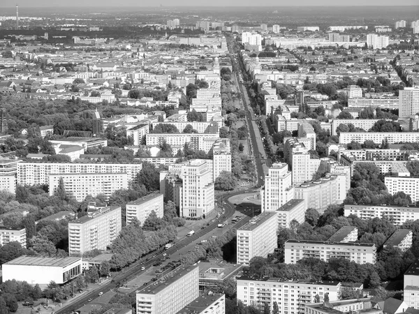 Letecký pohled na Berlín — Stock fotografie