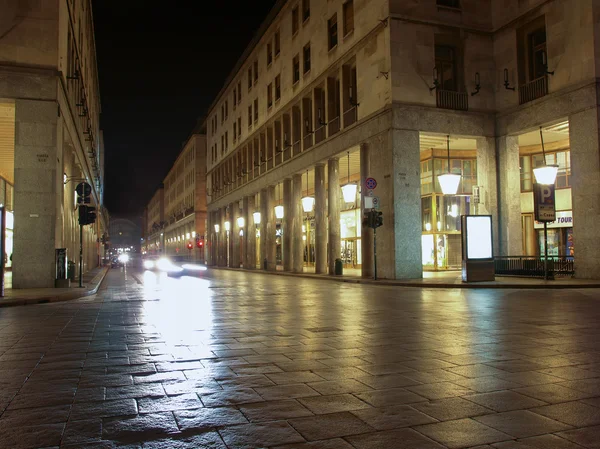 Via Roma, Turim — Fotografia de Stock