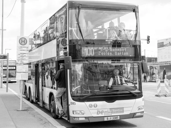 Bgv ônibus em berlin — Fotografia de Stock