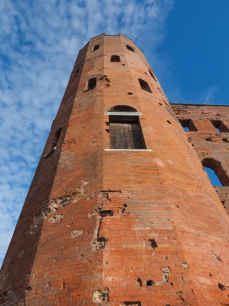 Torri Palatino Turín — Foto de Stock