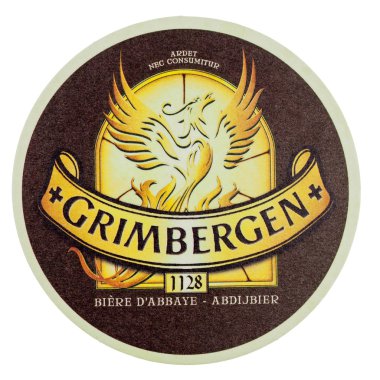 İzole Beermat içki coaster