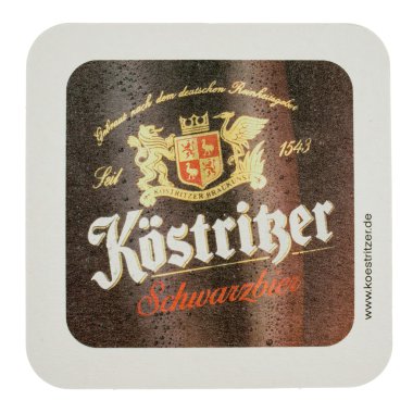 İzole Beermat içki coaster