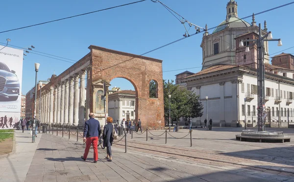 Colonne di San Lorenzo Milano — Foto Stock