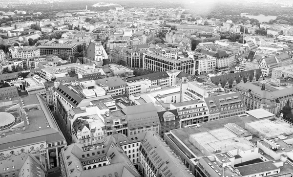 Leipzig luftbild — Stockfoto