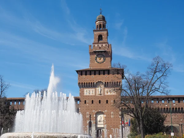 Castello Sforzesco Milão — Fotografia de Stock