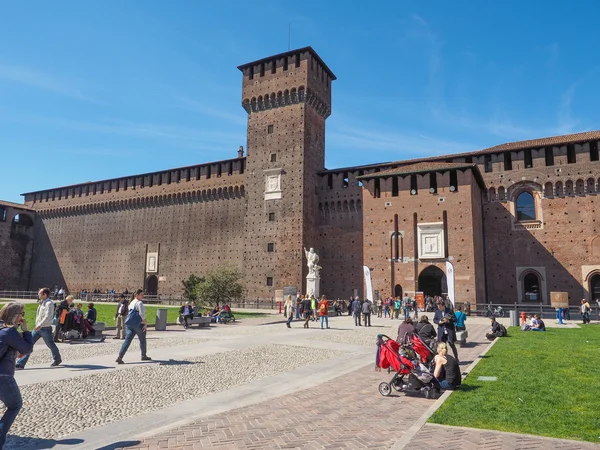 Castelo de Sforza em Milão — Fotografia de Stock