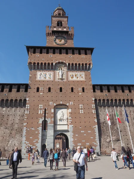 Schloss Sforza in Mailand — Stockfoto