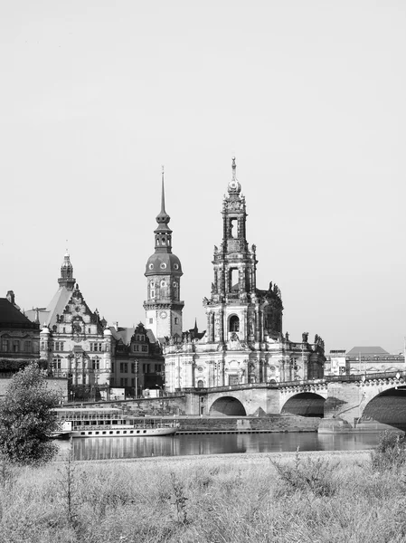 Hofkirche da cômoda — Fotografia de Stock