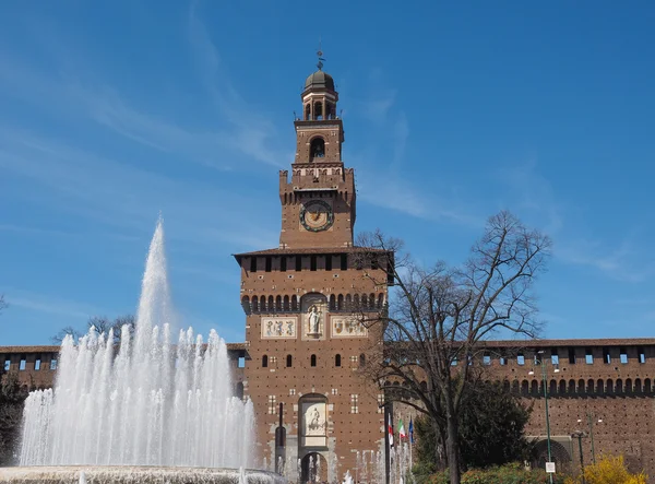 Castello Sforzesco Milão — Fotografia de Stock