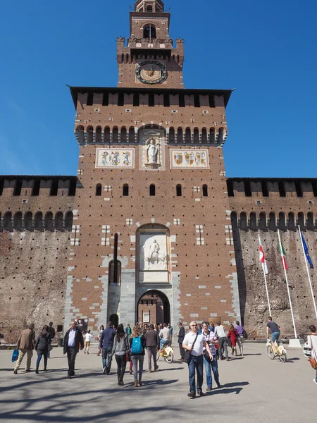 Castelo de Sforza em Milão — Fotografia de Stock