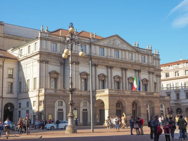 Teatro alla scala Milaan — Stockfoto