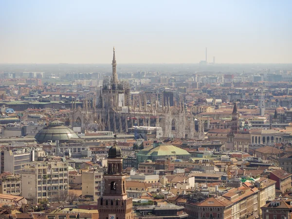 Pemandangan udara Milan — Stok Foto