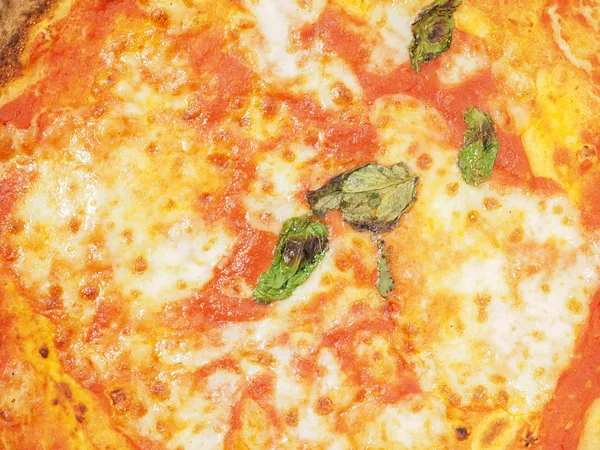 Pozadí pizza margherita — Stock fotografie