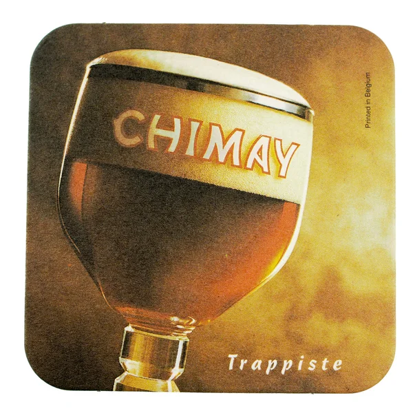 Beermat drink coaster isolated — Stock Photo, Image