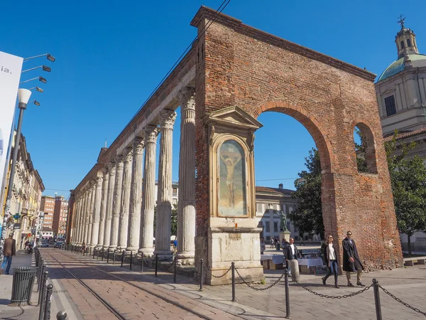 Colonne di San Lorenzo Milano — Foto Stock