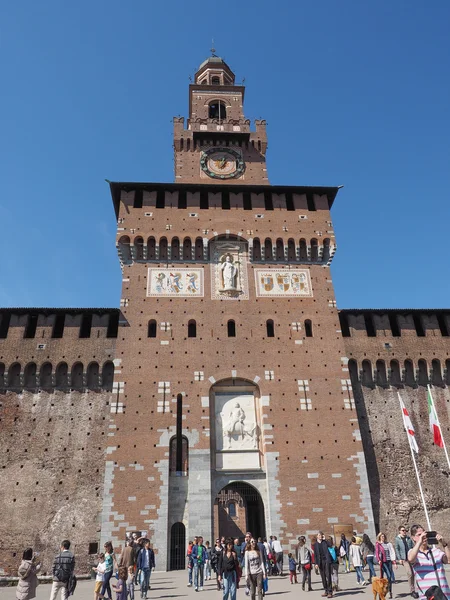 Castelo de Sforza em Milão — Fotografia de Stock