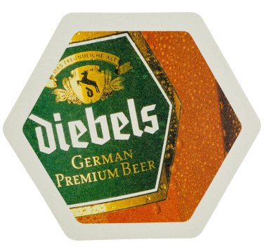 İzole Beermat içki coaster