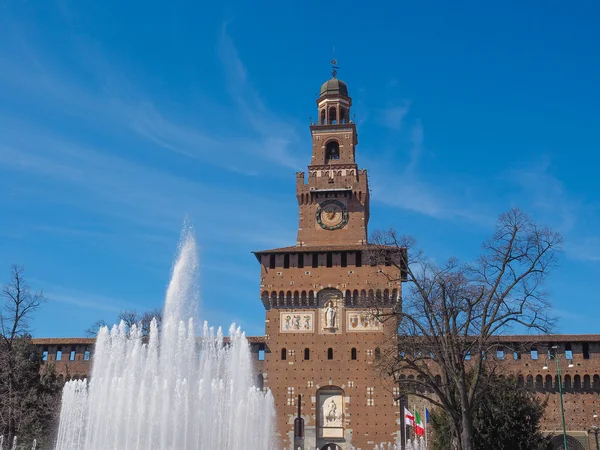 Castello Sforzesco Milán — Foto de Stock