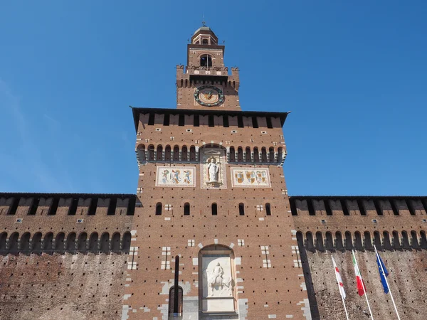 Schloss Sforza in Mailand — Stockfoto