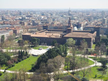 Milan havadan görünümü