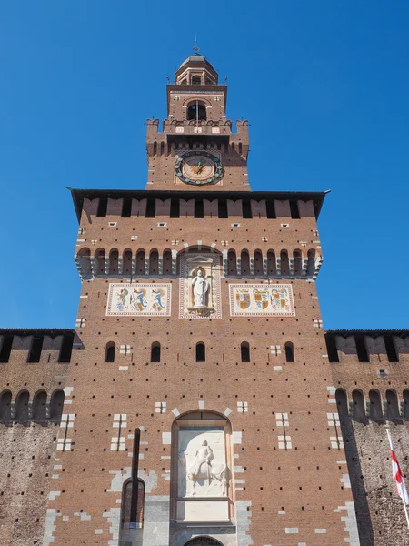 Castello Sforzesco Milão — Fotografia de Stock