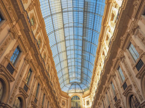 Galleria Vittorio Emanuele II Milan — Stok fotoğraf