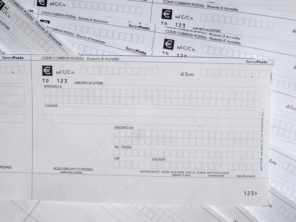 SCARICARE MODULISTICA BOLLETTINO POSTALE BIANCO