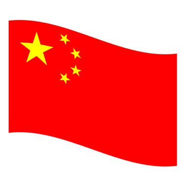 Et kalınlığı ile yivli Çin bayrağı