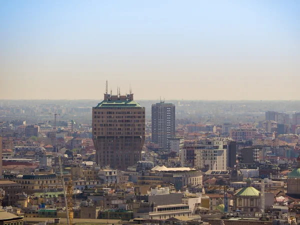 Milan aerial view — Stock Photo, Image