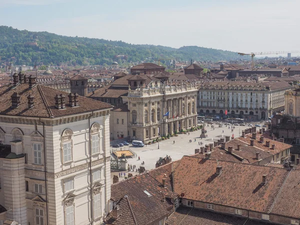 Piazza Castello Turin — Stockfoto